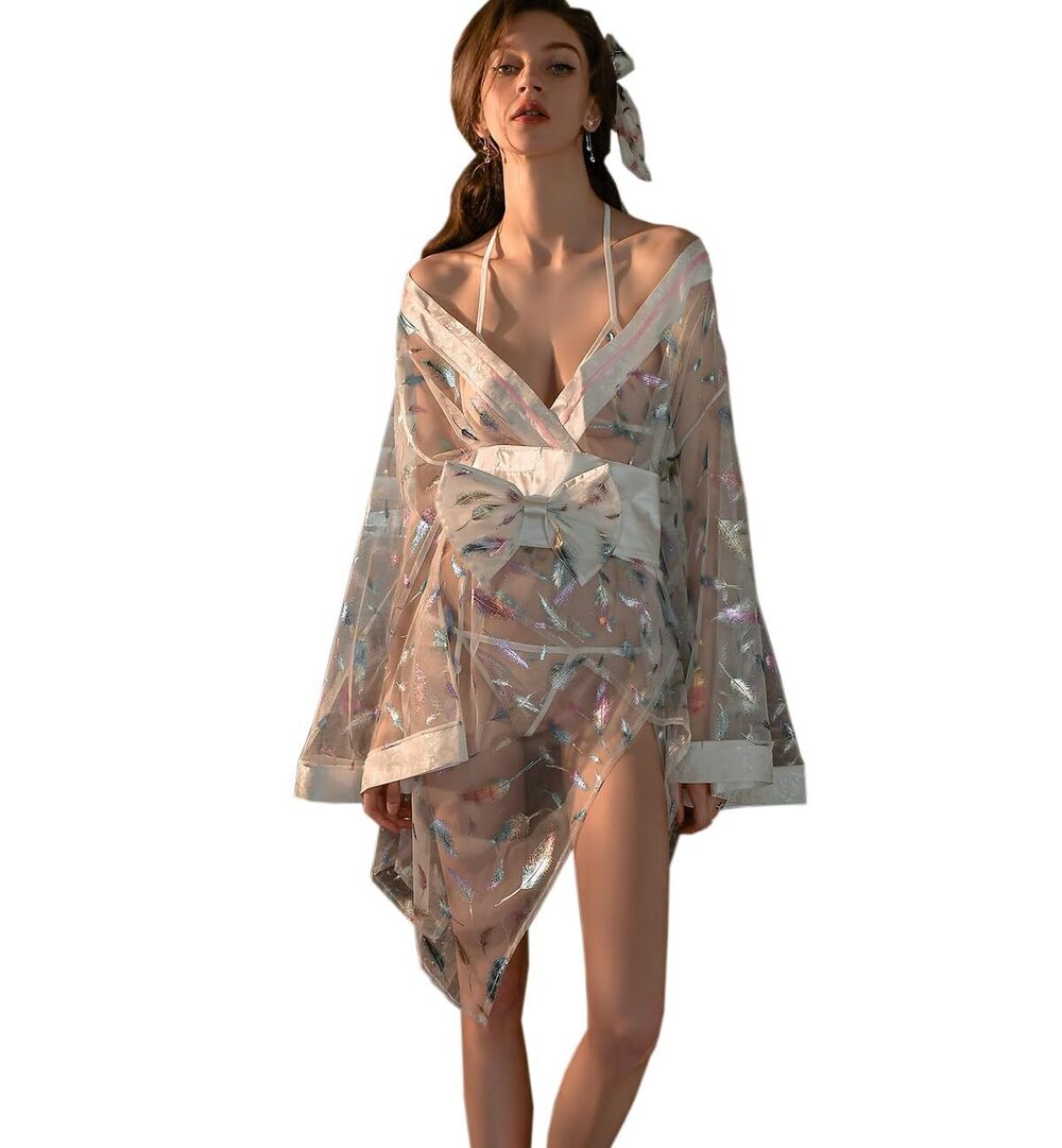 8725 Japanese Sexy Anime Cosplay Outfit Kimono Cosplay Costume Halloween